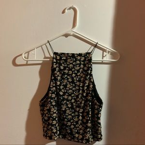 Floral crop top